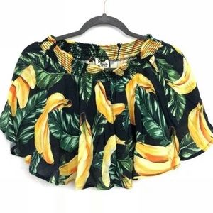 Show Me Your Mumu Gone Bananas Sasha Swing Top size L